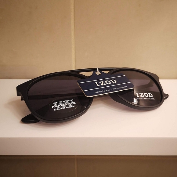 Izod 54 MM Pilot Sunglasses - Picture 4 of 7